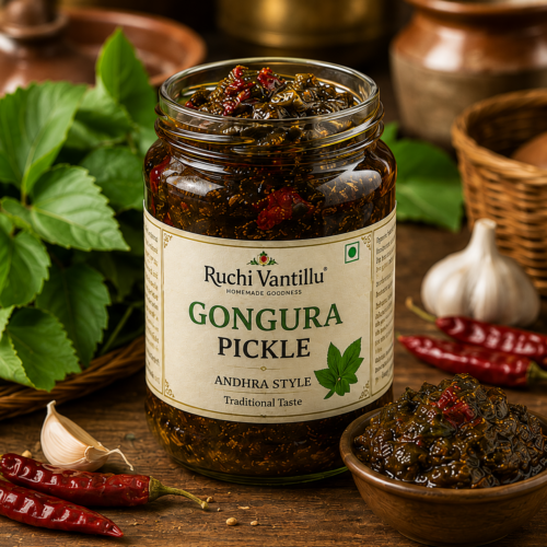 3054c81b-3fc0-4a9c-8fac-3f19dae92fe6 Gongura Pickle